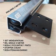 Roda Pintu Sliding Atas Bawah